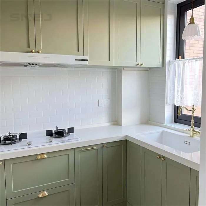 মধ্য শতাব্দীর আধুনিক স্টাইলের রান্নাঘর ক্যাবিনেটগুলি